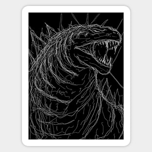 KINGKONG FRIEND IN THE SEA Sticker